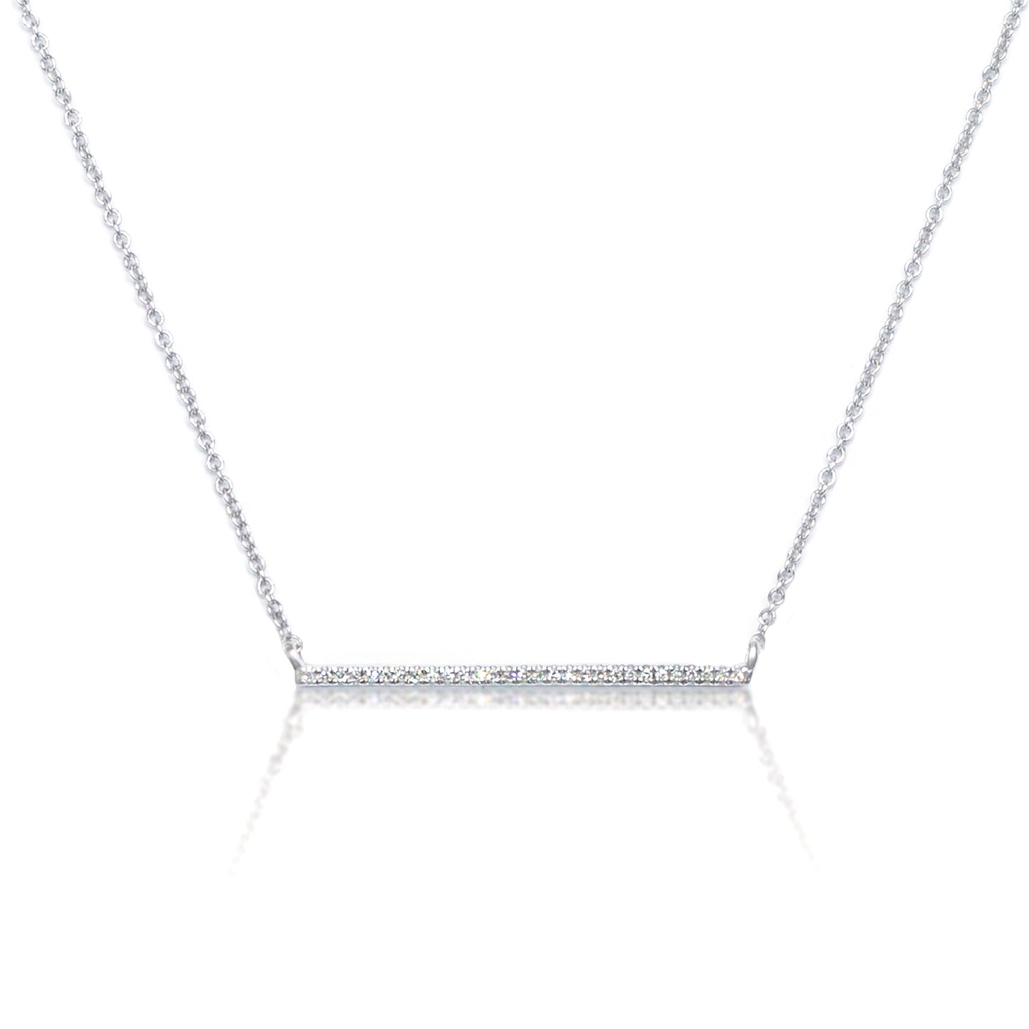 Sleek Bar Diamond Necklace