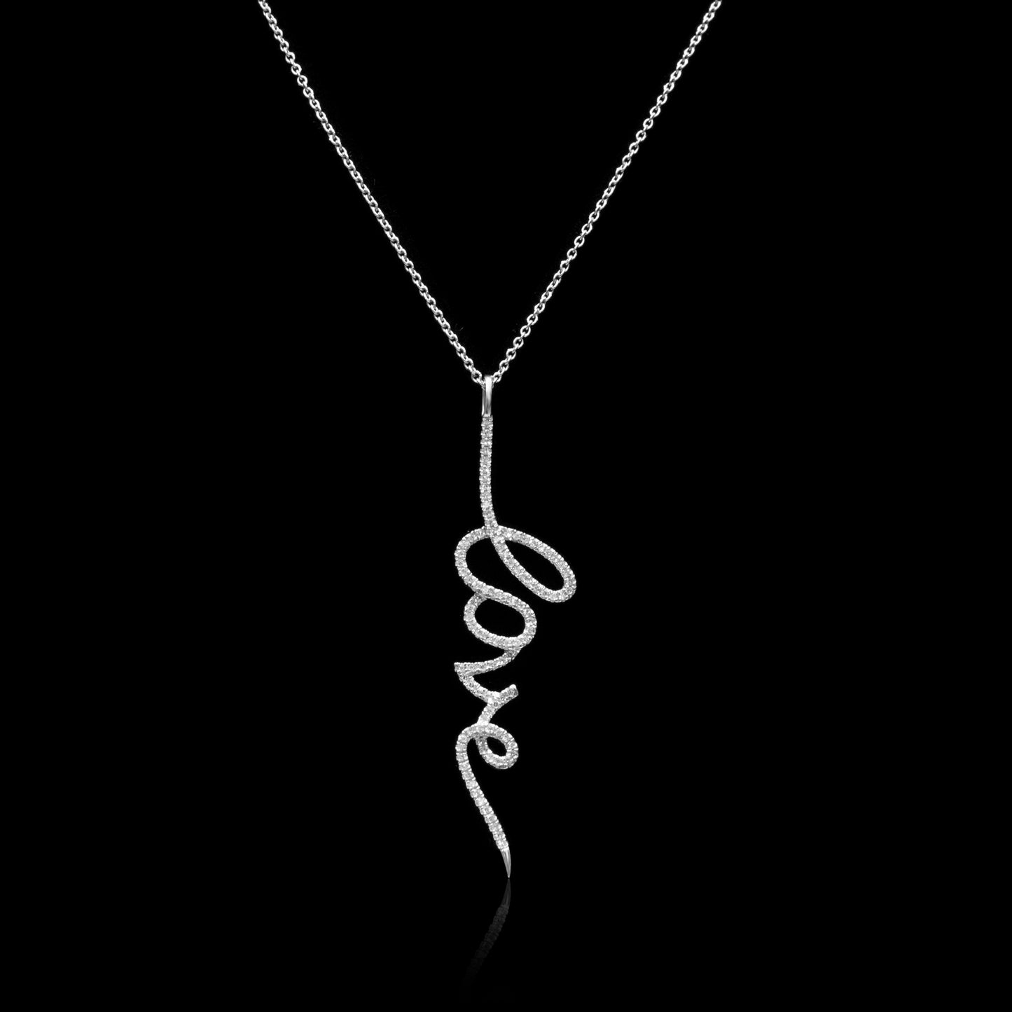 LOVE Long Pendant