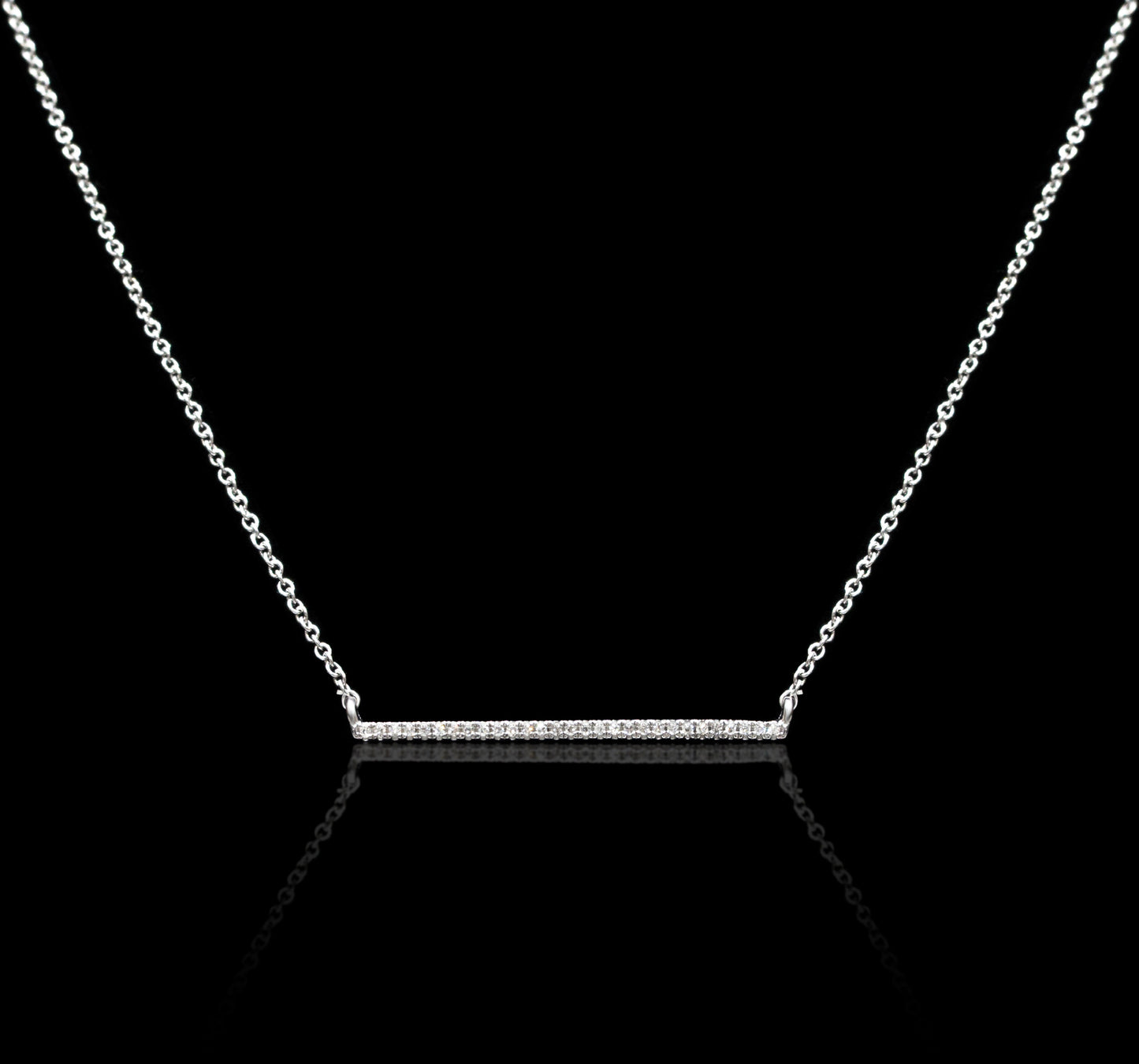 Sleek Bar Diamond Necklace