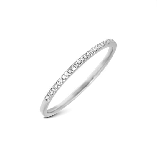 Diamond Half Eternity Ring